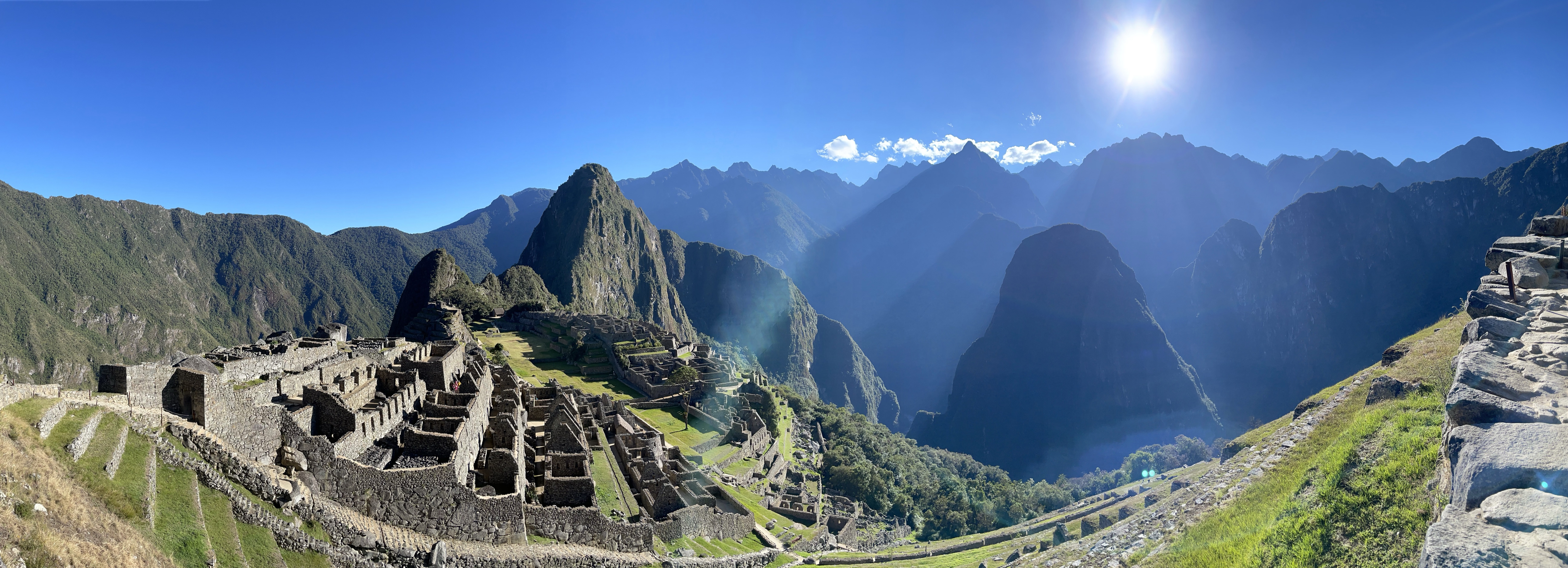 Machu Picchu at sunrise, Peru